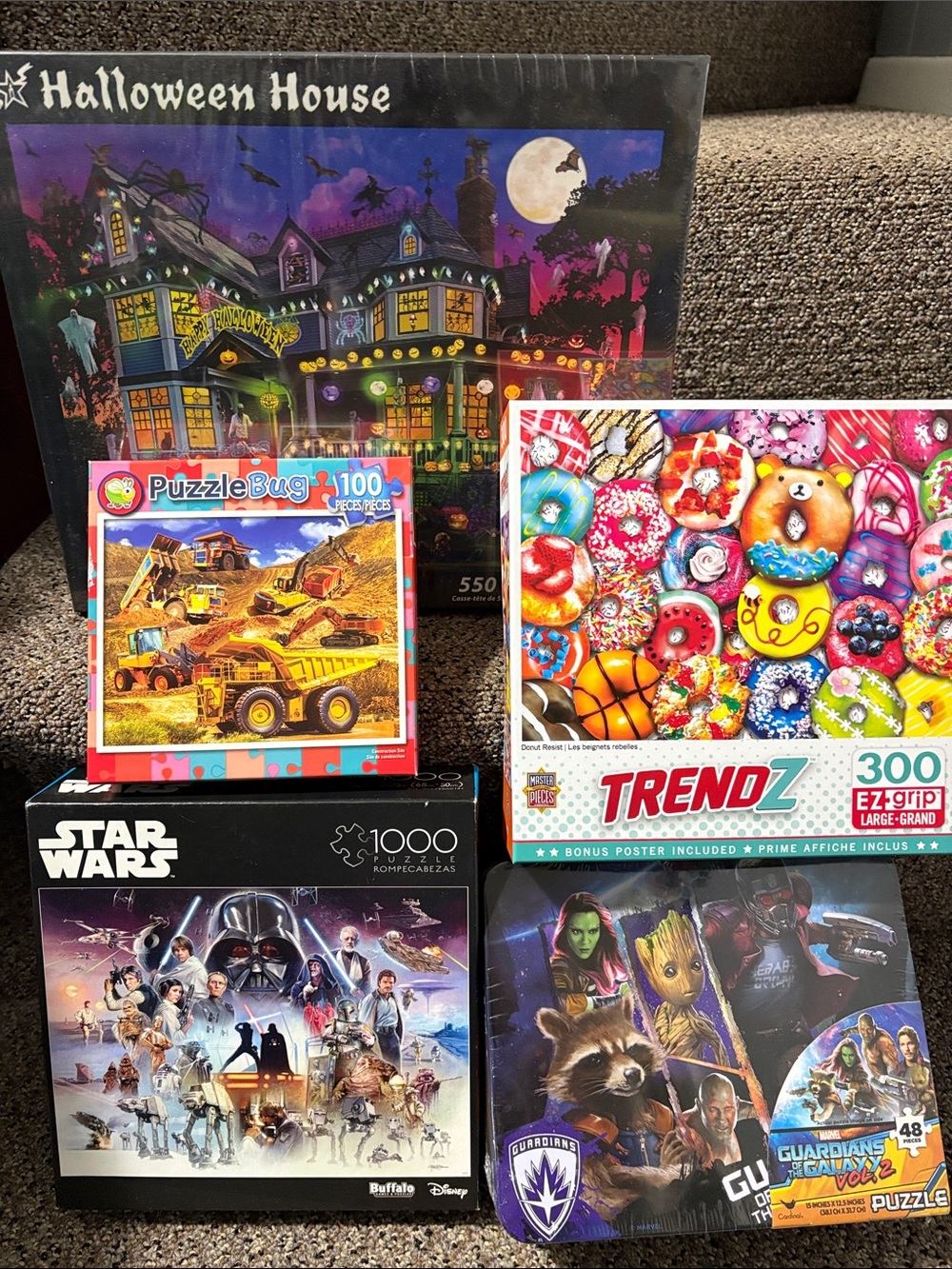 NIB Puzzle Assortment (Multicolor)